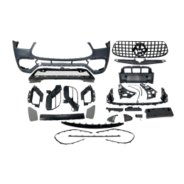 Paragolpes delantero Mercedes W167 / C167 2020+ GLE Look AMG