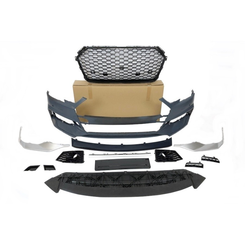 Paragolpes Delantero Audi A4 16-19 B9 Look RS4