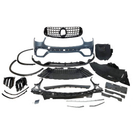 Paragolpes Delantero Mercedes X253 / C253 GLC 2020-2022 look AMG GLC63