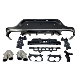 Difusor Trasero Mercedes GLC X253 COUPE 2020+ Look GLC43