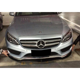 Spoiler Delantero Mercedes W205 2014-2018 Look AMG Carbono