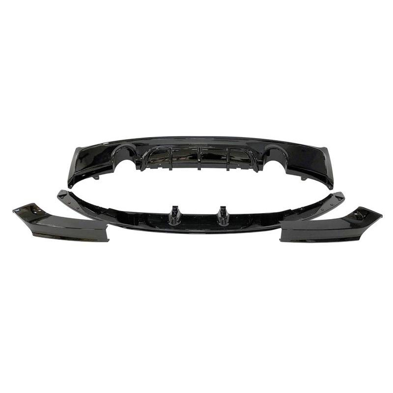 Kit De Carrocería BMW F22 / F23 2013 Look M PERFORMANCE Brillante Negro