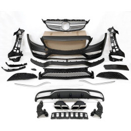 Kit De Carrocería Mercedes W205 2014-2018 2P Look AMG C63