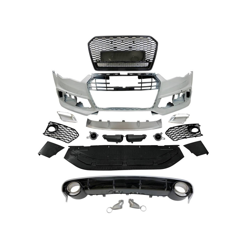 Kit De Carrocería AUDI A6 / A6 AVANT 2015- 2018 C7 LOOK RS6 ABS