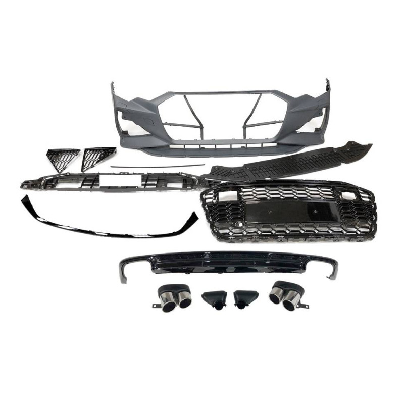 Kit De Carrocería Audi A6 C8 19-21 Avant / Sedan Look RS6