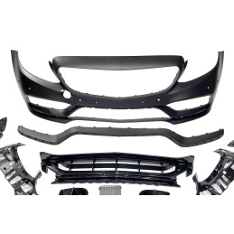 Paragolpes Delantero Mercedes W205 2014-2018 Coupe / 4P / SW look AMG C63