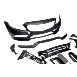 Paragolpes Delantero Mercedes W205 2014-2018 Coupe / 4P / SW look AMG C63