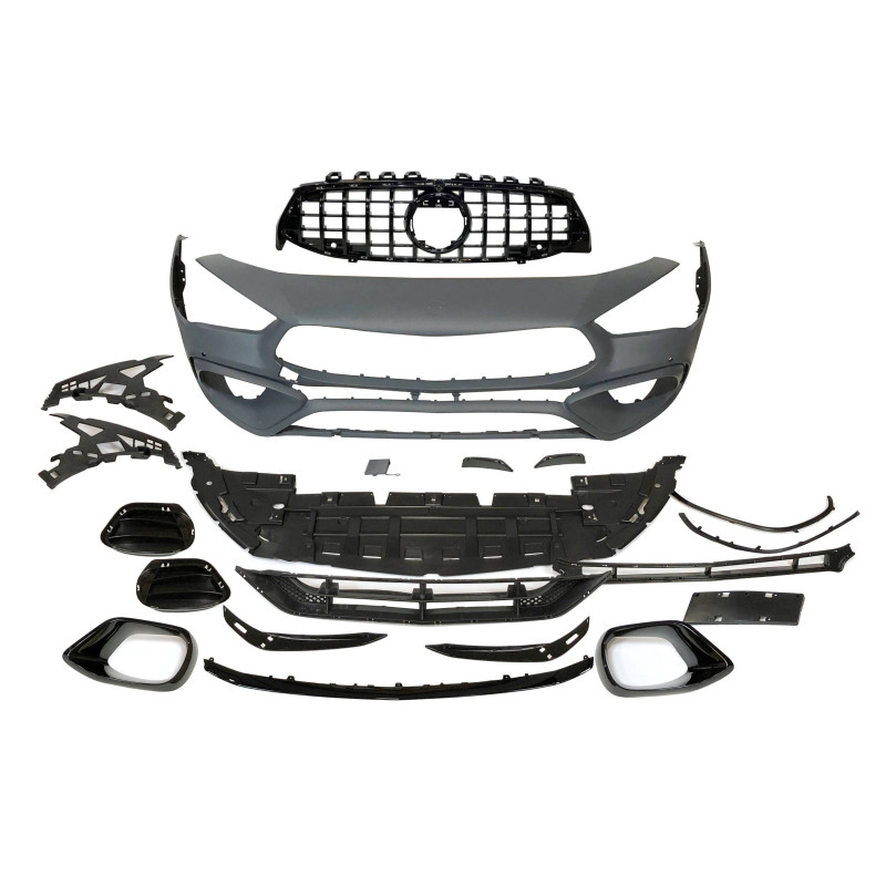 Paragolpes Delantero Mercedes W118 / C118 CLA Sedan/Shooting Brake  Look A45