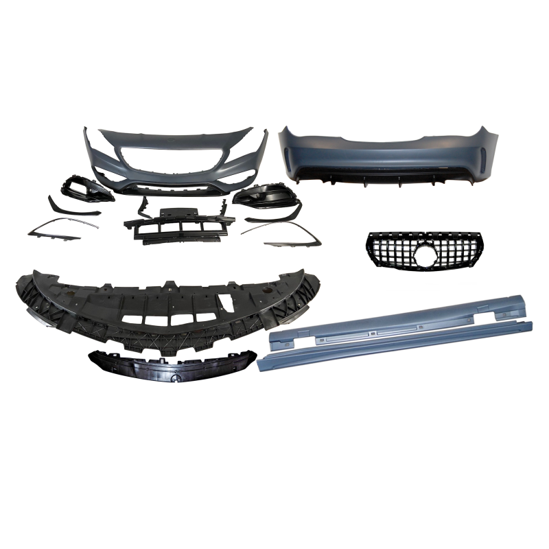 Kit Carrocería Mercedes W117 13-16 4P / SW LCI Look AMG A45 Parrilla