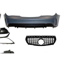 Kit Carrocería Mercedes W117 13-16 4P / SW LCI Look AMG A45 Parrilla