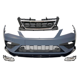 Paragolpes Delantero Seat Leon F5 2013-2019 Look FR Spoiler