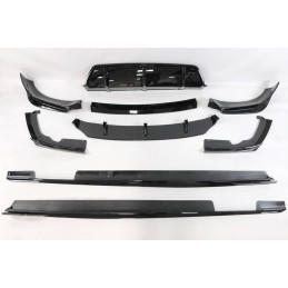 Kit De Carrocería BMW G06 X6 Look M Performance Brillante Negro