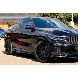 Kit De Carrocería BMW G06 X6 Look M Performance Brillante Negro