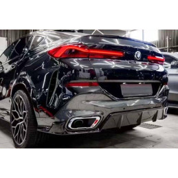 Kit De Carrocería BMW G06 X6 Look M Performance Brillante Negro