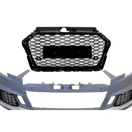 Paragolpes Delantero Audi A3 2016-2019 4 Puertas / Cabriolet Look RS3