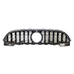 Parrilla Mercedes W206 2022+ Look GT Full Black Cámara