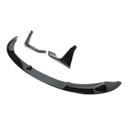 Spoiler Delantero BMW F80 M3/ F82 M4/ F83 M4 Look PERFORMANCE Negro brillo