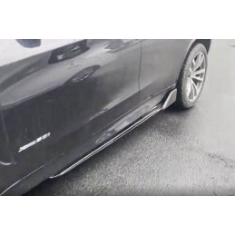 Difusor Taloneras BMW X5 F15 Look M-Performance Negro Brillante