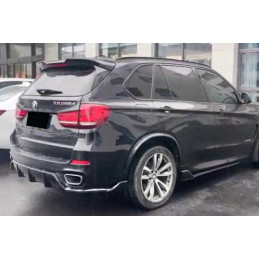 Difusor Taloneras BMW X5 F15 Look M-Performance Negro Brillante
