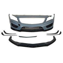 Paragolpes Delantero Mercedes W117 13-15 4P / SW Look AMG A45 Spoiler