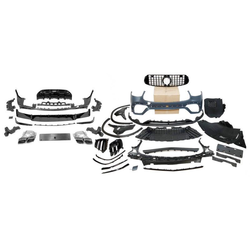 Kit De Carrocería Mercedes X253 GLC 2020+ Look AMG GLC63