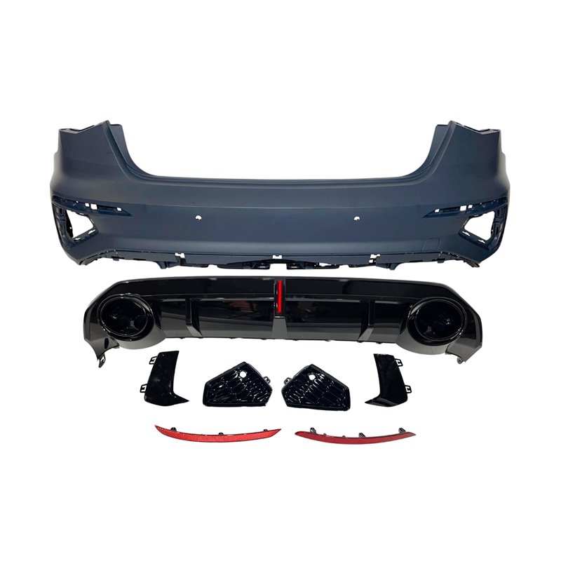 Paragolpes Trasero Audi A3 8Y Sportback 2019-2024 Look RS3 Led
