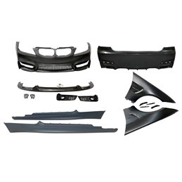 Kit De Carrocería BMW E92 / E93 2006-2009 Look M4 Con Aletas
