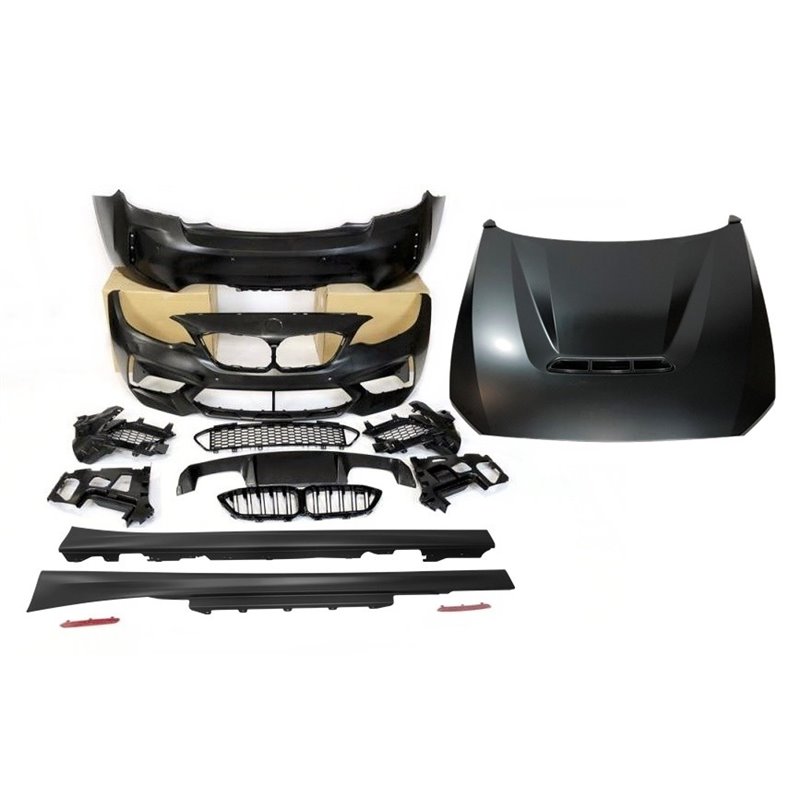 Kit De Carrocería BMW F22 / F23 2013-2019 Look M2 Competition Capó