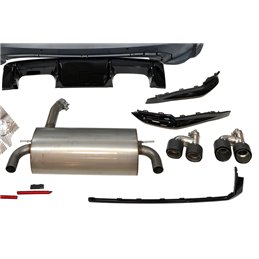Paragolpes Trasero BMW F30 Look G80 Escape