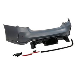 Paragolpes Trasero BMW F30 Look G80 Escape