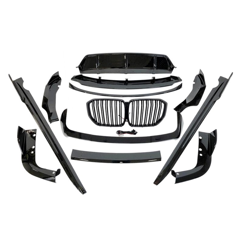 Kit De Carrocería BMW G05 X5 Look M Performance Parrilla con luz