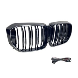 Parrilla BMW G05 X5 LCI LED Negro Brillo