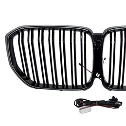 Parrilla BMW G05 X5 LED Negro Brillo