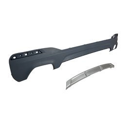 Difusor Trasero BMW G30 / G31 Look M-tech Doble Salida