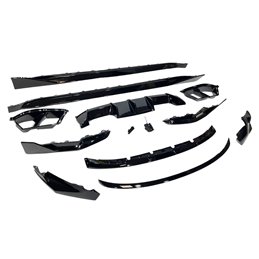 Kit De Carrocería BMW G80 M3 Look M Performance Negro Brillante