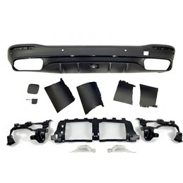 Difusor Trasero Mercedes W167 / X167 GLE / GLS Look 63 2020-2025
