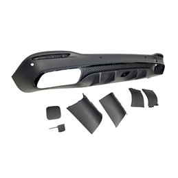 Difusor Trasero Mercedes W167 / X167 GLE / GLS Look 63 2020-2025