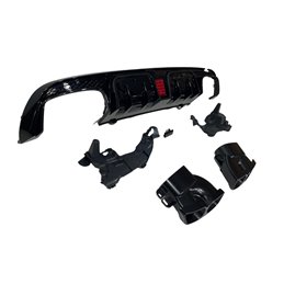 Difusor Trasero Mercedes W205 2019+ 4P / SW Look BRS
