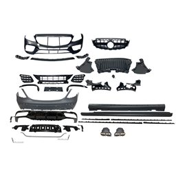 Kit De Carrocería Mercedes W213 2016-2019 look AMG E63 ABS