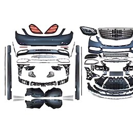 Kit Carrocería Mercedes W222 2013-2017 Look facelift AMG S65