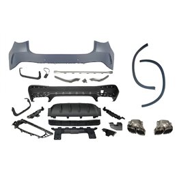 Paragolpes Trasero Mercedes X254 GLC 2023+ look AMG GLC63