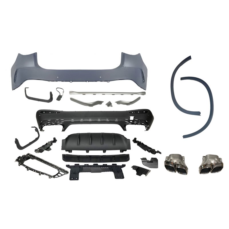 Paragolpes Trasero Mercedes X254 GLC 2023+ look AMG GLC63