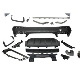 Paragolpes Trasero Mercedes X254 GLC 2023+ look AMG GLC63