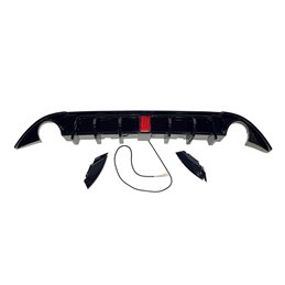 Difusor Trasero Volkswagen Golf 7 Negro Brillante