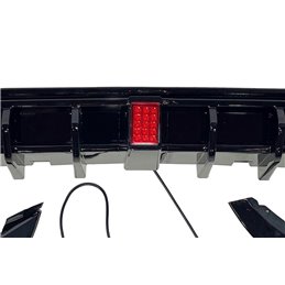 Difusor Trasero Volkswagen Golf 7 Negro Brillante