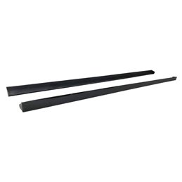 Taloneras Volkswagen Golf 7 / 7.5 Look Rline  Negro Brillante